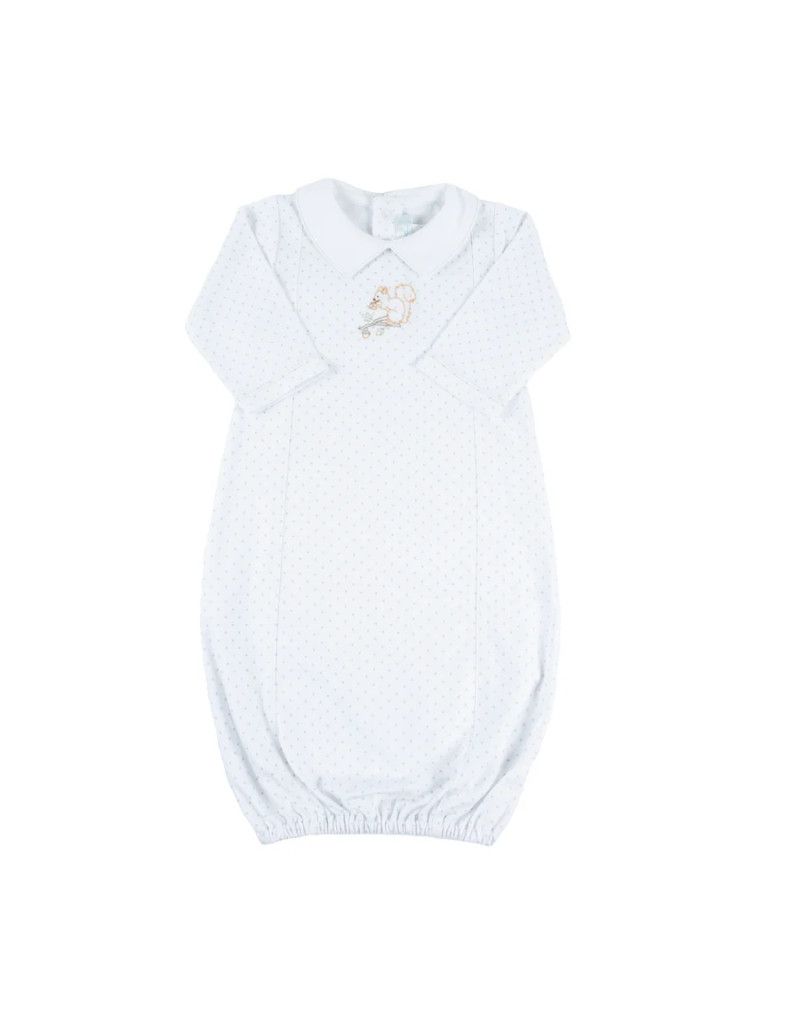 Pointed Collar Little Squirrel Gown