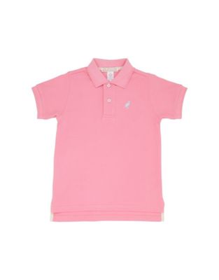 Prim and Proper SS Polo - Hamptons Hot Pink
