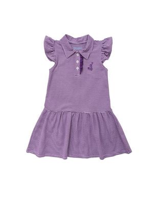 Purple Stripe Gameday Dress