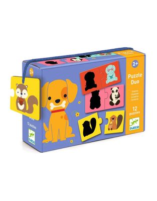 Puzzle Duo Animal Shadows