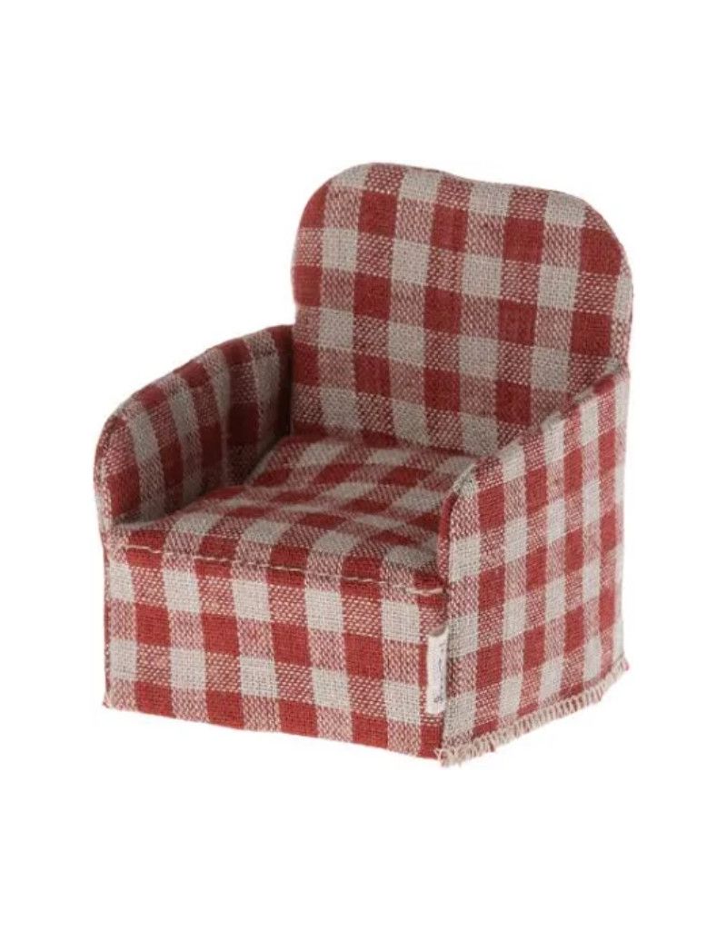 Red Check Chair