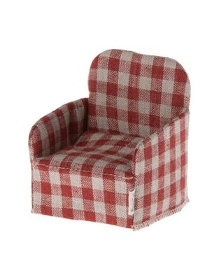 Red Check Chair