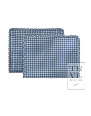 Roadie Medium Rodeo Check Indigo