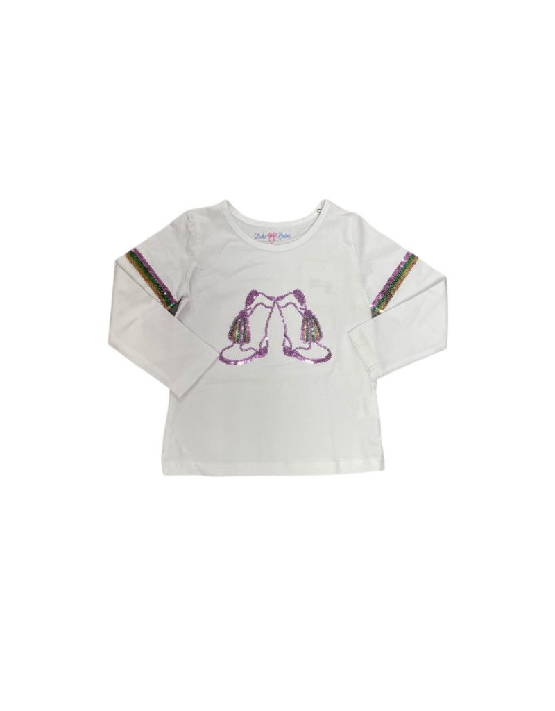 Sequin Boot Tee