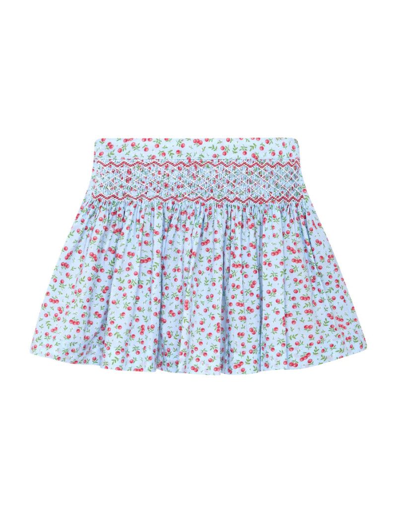 Smocked Cherry Skirt