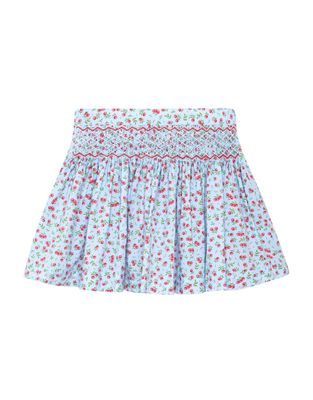 Smocked Cherry Skirt