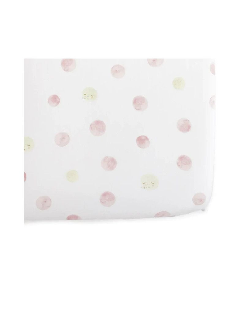 Sweet Dreams Fitted Crib Sheet Luna Dawn