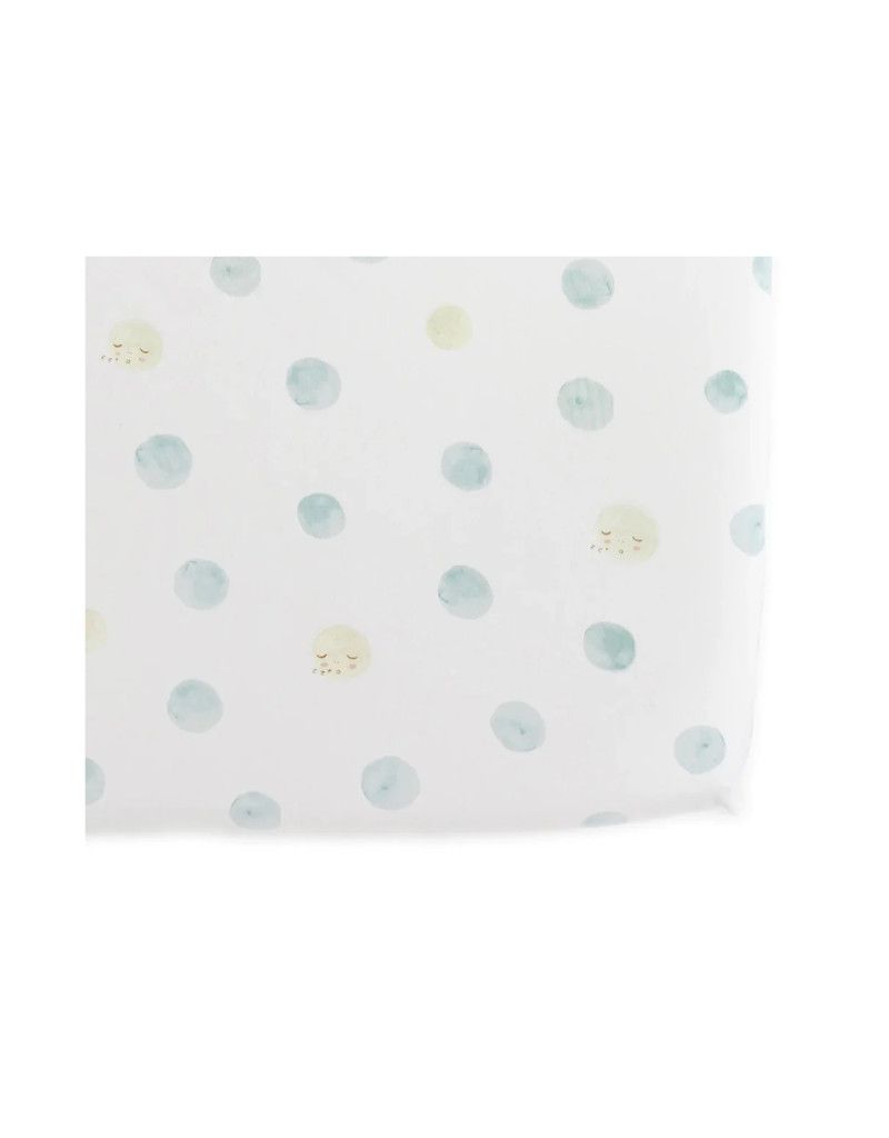 Sweet Dreams Fitted Crib Sheet Luna Dusk