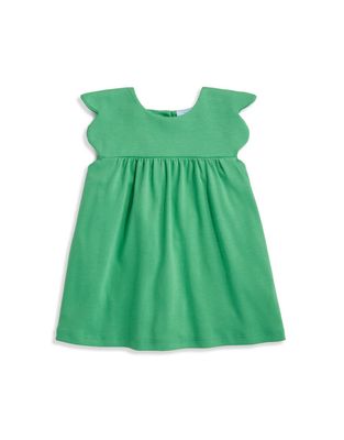 Tatiana Scallop Pima Blouse, Green