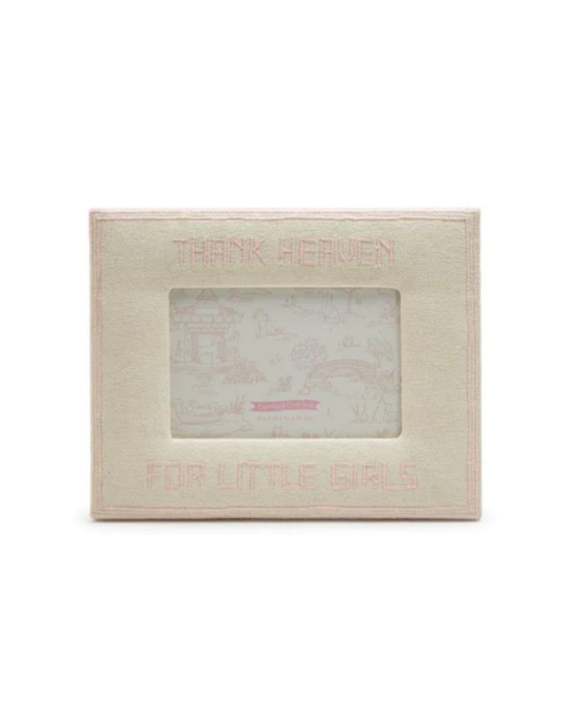 Thank Heaven for Little Girls 4x6 Frame