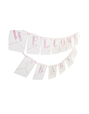 Welcome Banner, Baby Girl