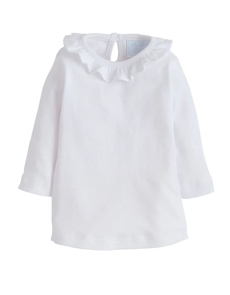 White Caroline Knit Blouse