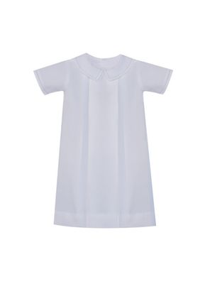 White Carson Boy Baptism Gown