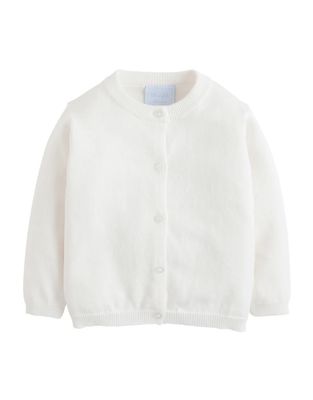 White Essential Cardigan