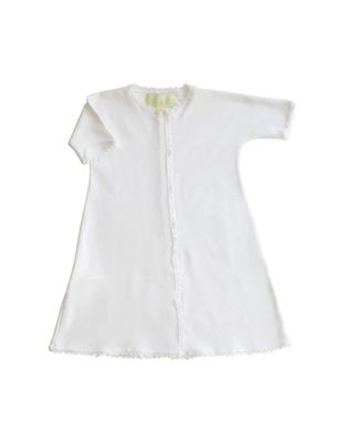 White Jersey Day Gown