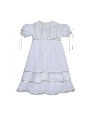 White Margaret Dress-White Lace