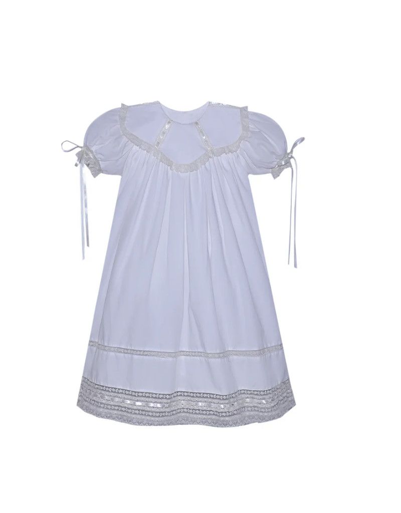 White Paisley Dress