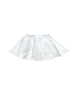 White Skort