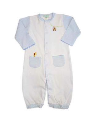White/Blue Safari Pima Converter Gown