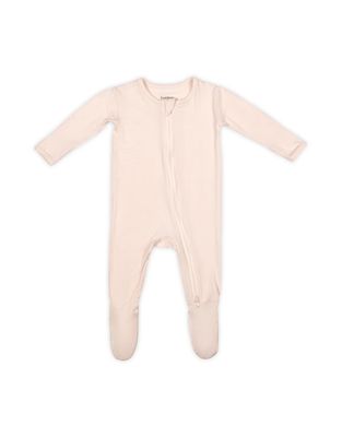 Zipper Footie Peachy Pink