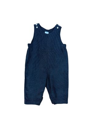 Navy Blue Corduroy Long Jon Jon 12m