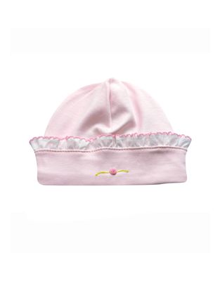 Pink Ede Rose Buds Pima Cotton Hat