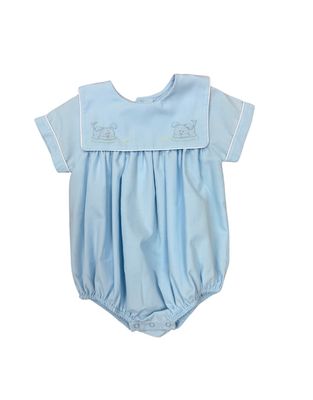 Blue Boy Bubble with Puppy Collar