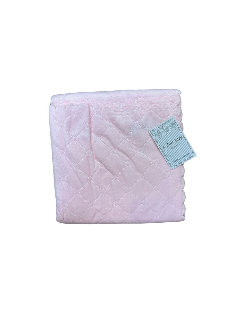 Nana Quilted Blanket, Pink