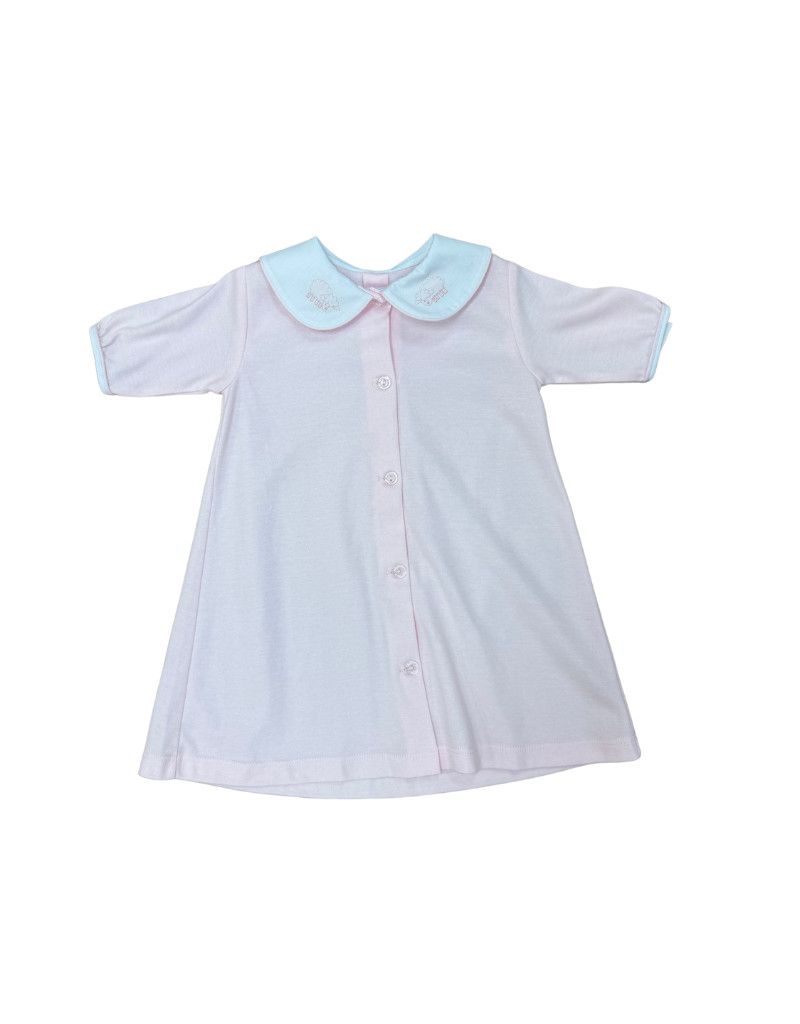 Pink Day Gown w/ Lambs