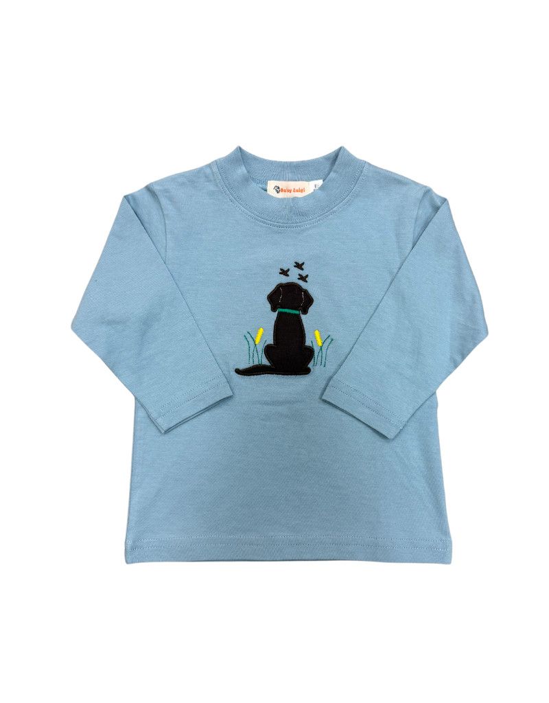  Long Sleeve Lt Steel Shirt w/ Dog Hunting Ducks