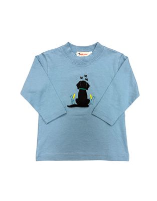  Long Sleeve Lt Steel Shirt w/ Dog Hunting Ducks