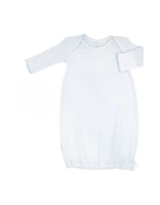 Paty Gown Blue Pinstripe