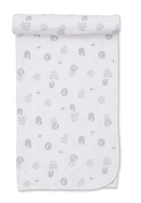 Silver Baa Baa Sheep Blanket