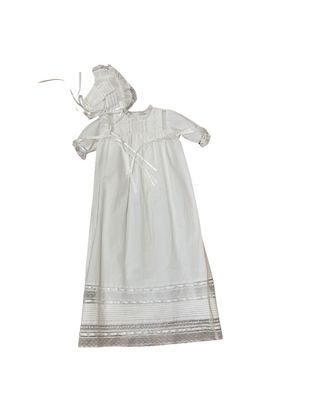 White Riley Christening Gown