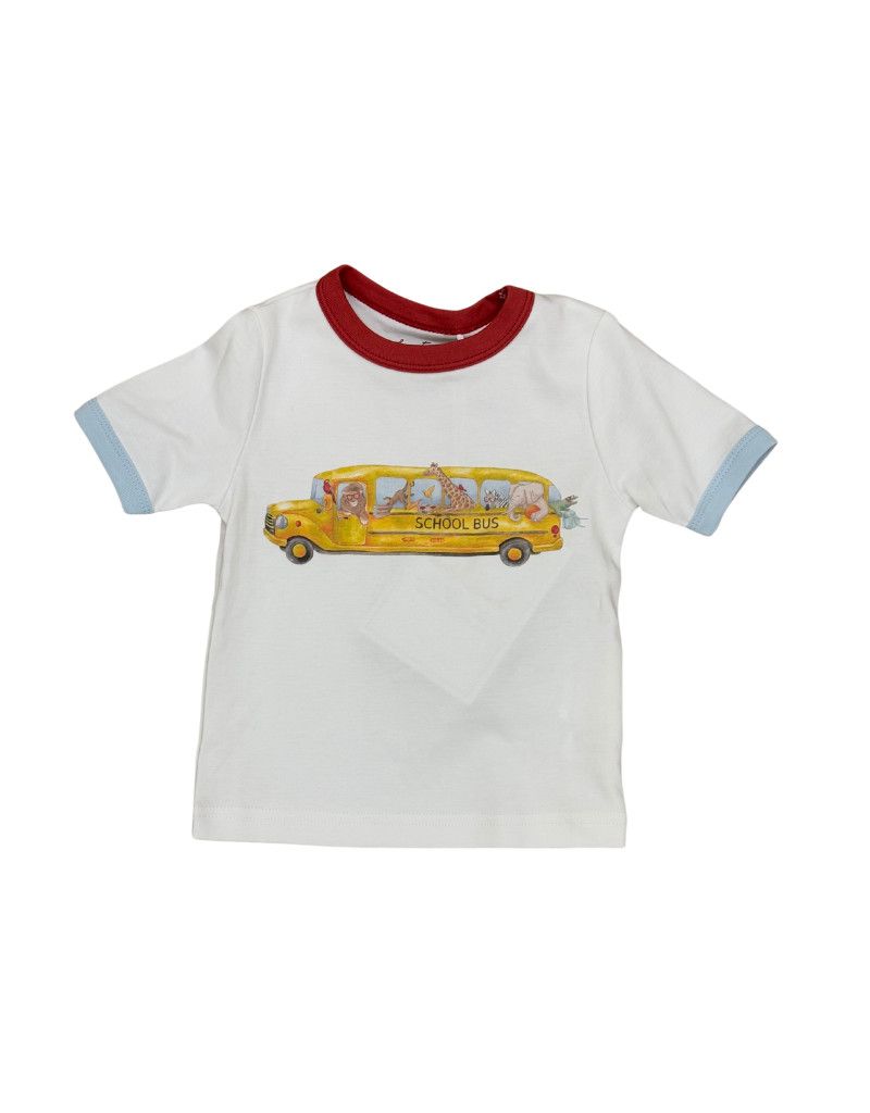 School Bus Tee 12/24m
