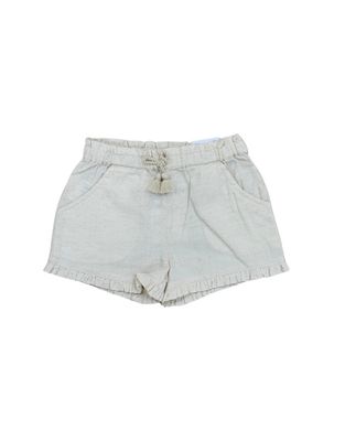 Ivory Ruffle Shorts