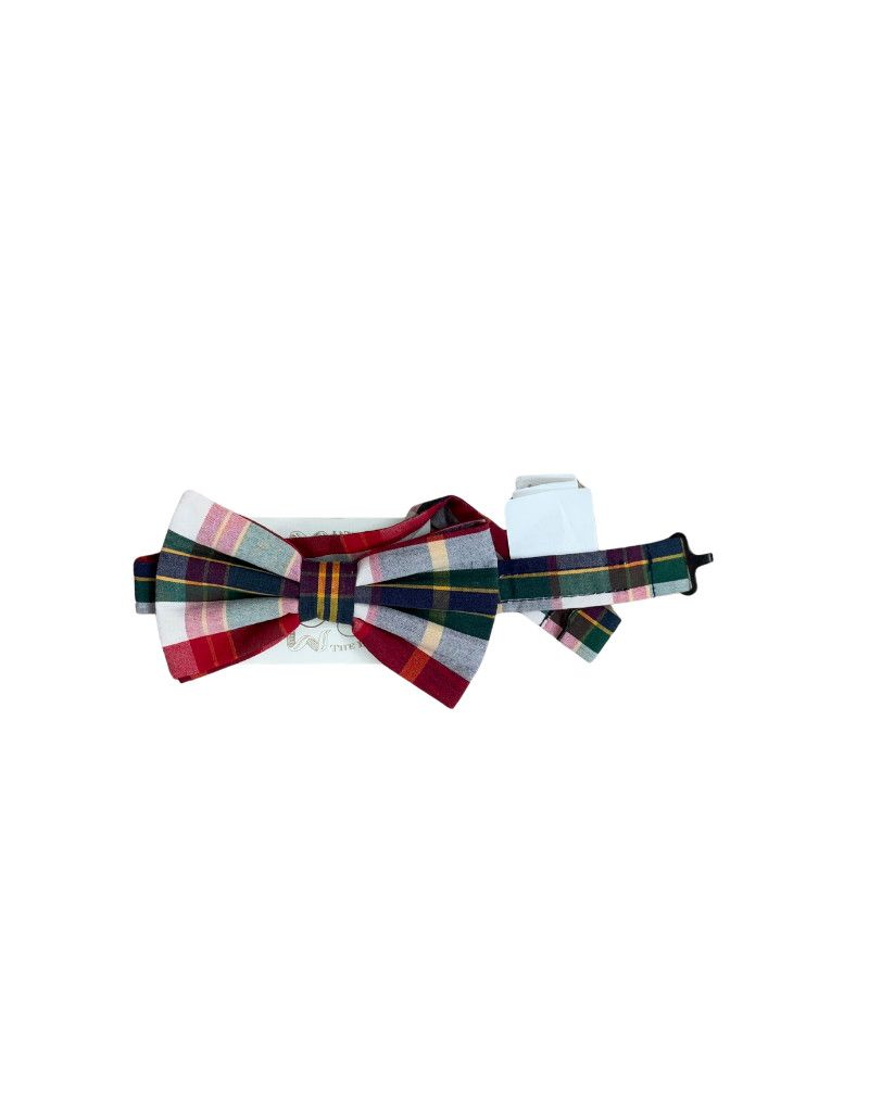 Baylor Bow Tie Chastain Park Plaid 2T-12