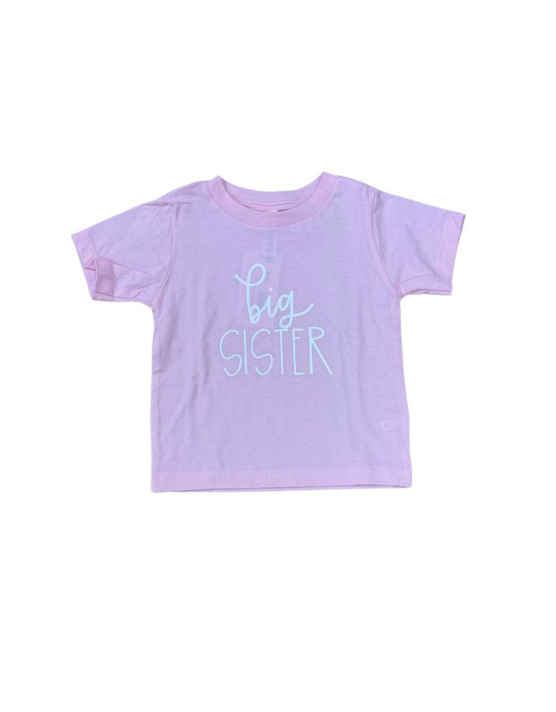 Big Sister Light Pink Tshirt