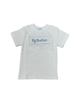 Big Brother White Knit Tee