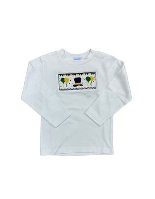 Smocked Mardi Gras Hat LS