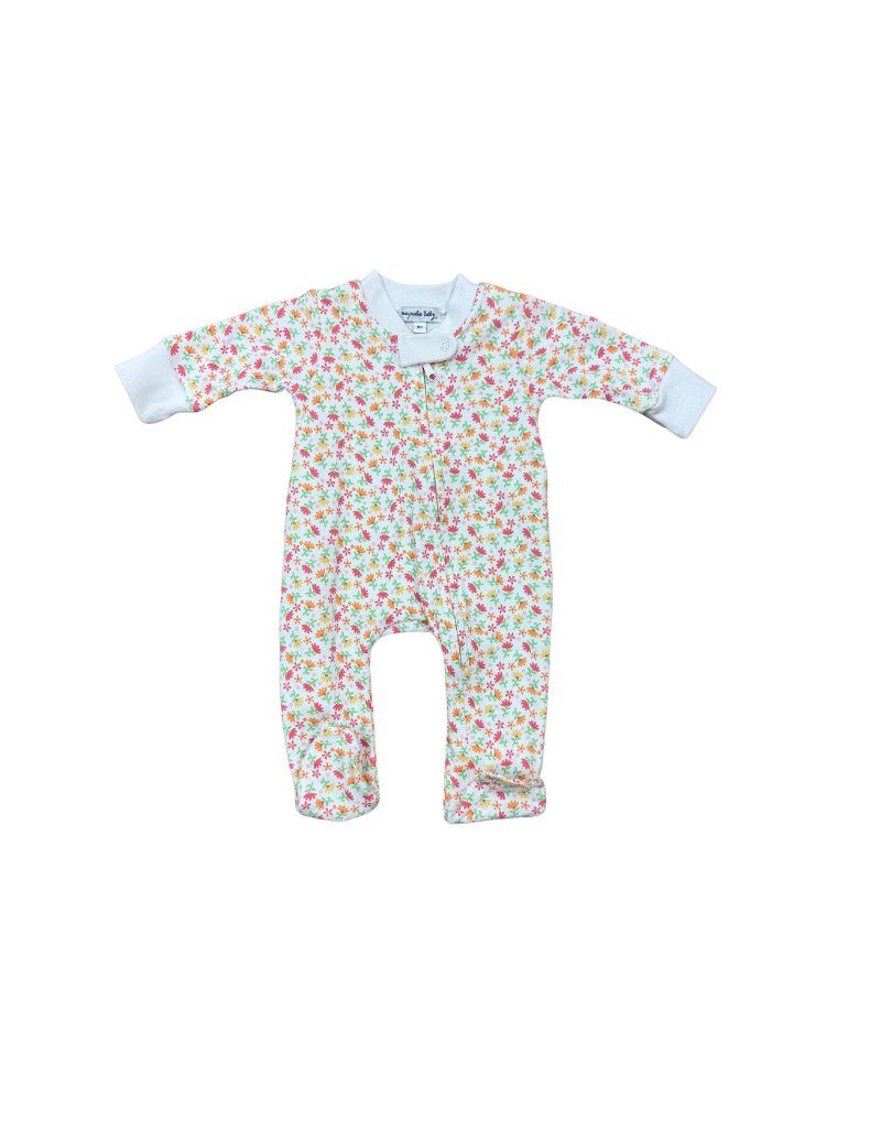 Autumn&#39;s Classics Printed Zipper Footie