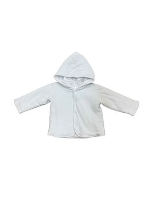 Hooded Wrap Jacket, Blue