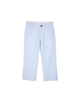 Prep School Pants, Breakers Blue Seersucker