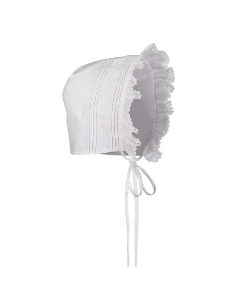 White Girls Vintage Bonnet