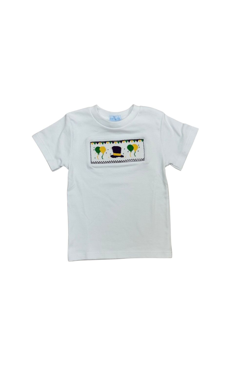 Smocked Mardi Gras Hat SS