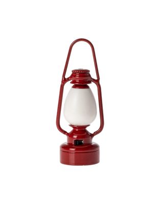 Vintage Lantern, Mouse-Red