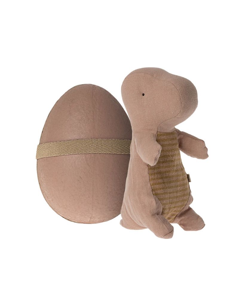 Gantosaurus In Egg Small-Old Rose