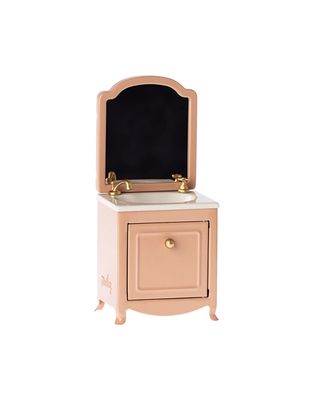 Sink Dresser W/Mirror-Dark Powder