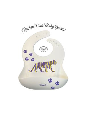 Tiger Silicone Bib