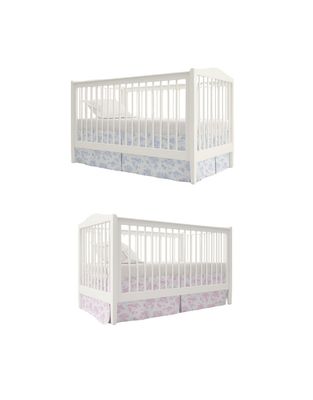 Crib Skirt Storyland Toile